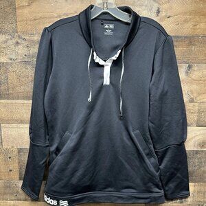 Adidas Golf Women's 1/4 Snap Button Sweater Size Large